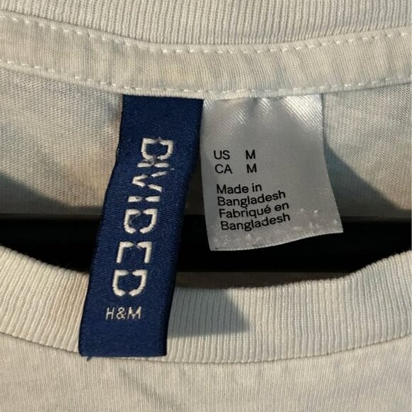 Pringles x H&M Graphic Tee – White – Size Medium - Picture 3 of 3